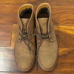 Men's Brown Leather Boots Hawker Rye